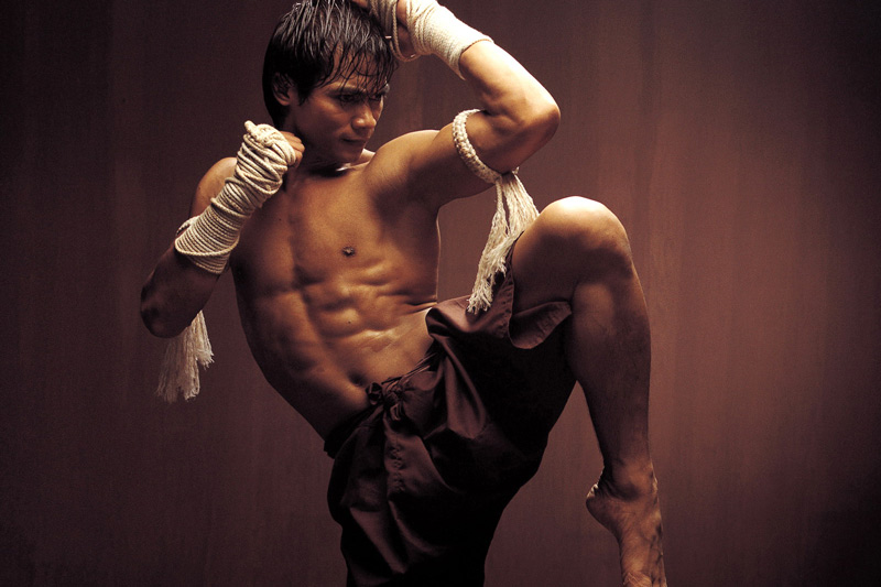 Тренировка по тайскому боксу